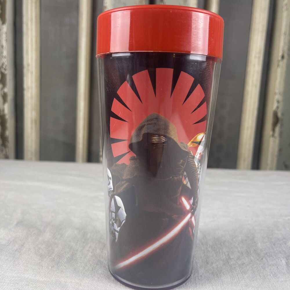 STAR WARS 16oz TERVIS Tumbler Travel Cup. Stormtroopers, Kylo REN